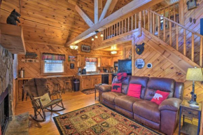 Helen Cabin with Deck and Hot Tub Less Than half Mi to Main St